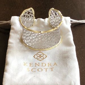 Kendra Scott Candice Gold Cuff Bracelet